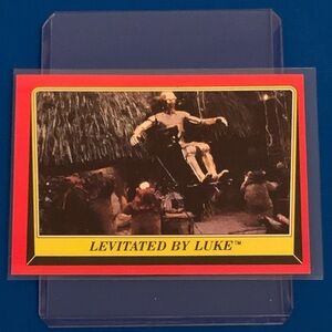 1983 Topps Star Wars: Return of the Jedi [Levitated by Luke] #83 Star Wars Card